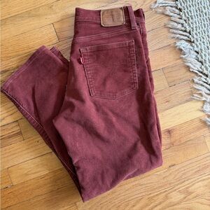 Levi's Women's Corduroy Wedgie Straight Jeans